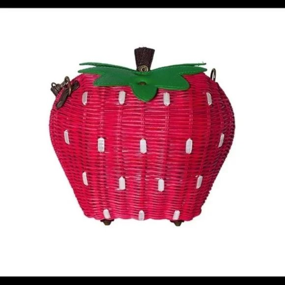 Fun Straw Crossbody Bag - Picture 2 of 3